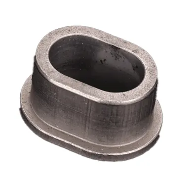 CNC Aluminium Flanged Bushing Lub Tes Tsho Stud